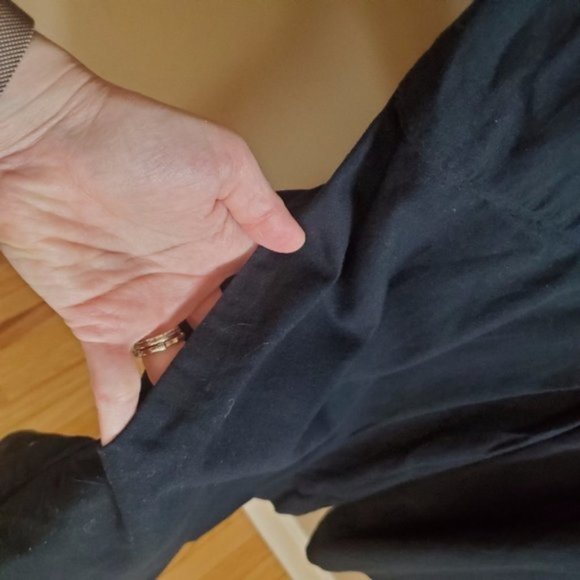 GAP A-line black party dress sz 10 - Picture 6 of 7